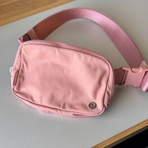 lululemon pink crossbody belt bag